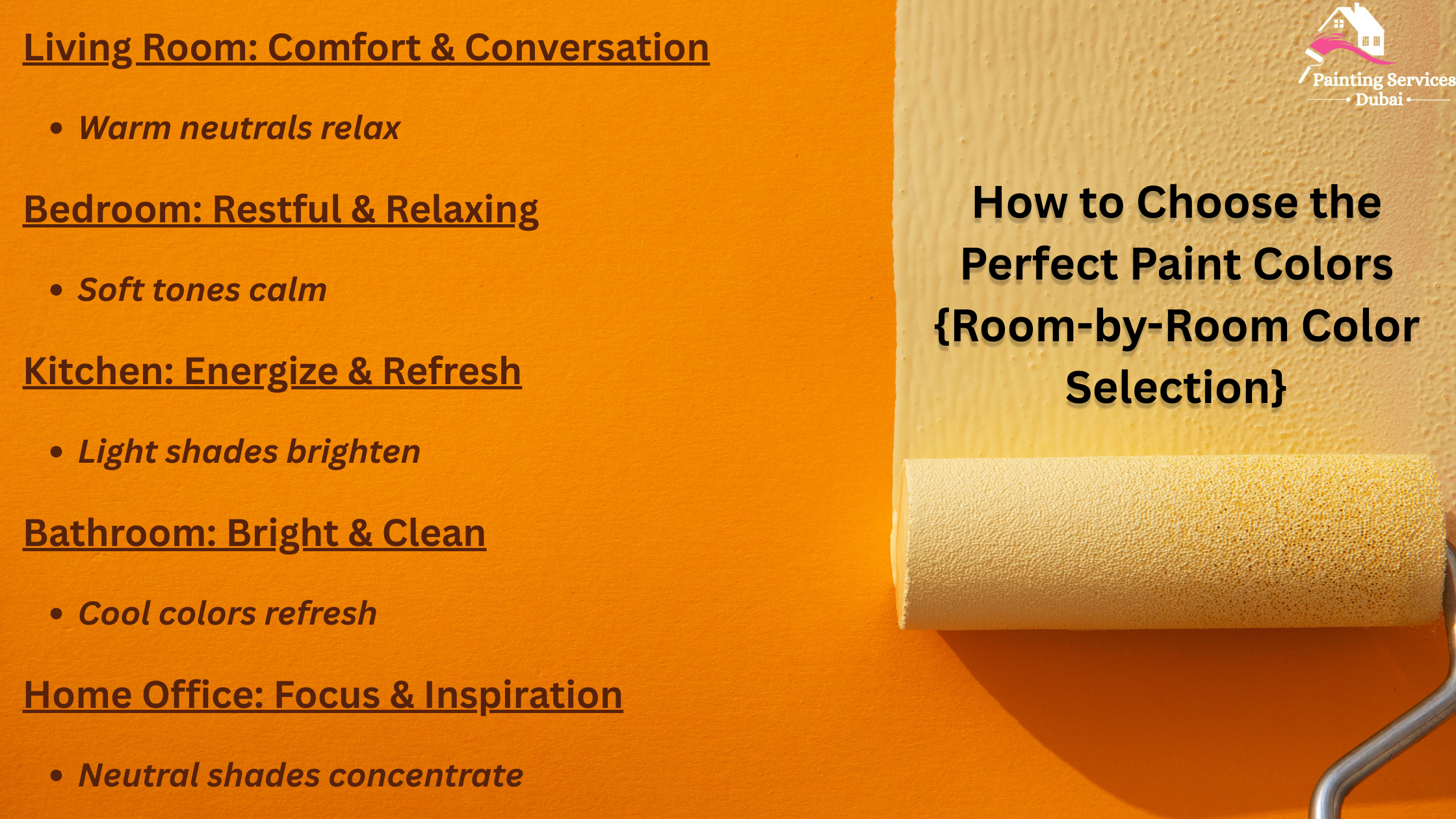 How to Choose the Perfect Paint Colors for Your Interior